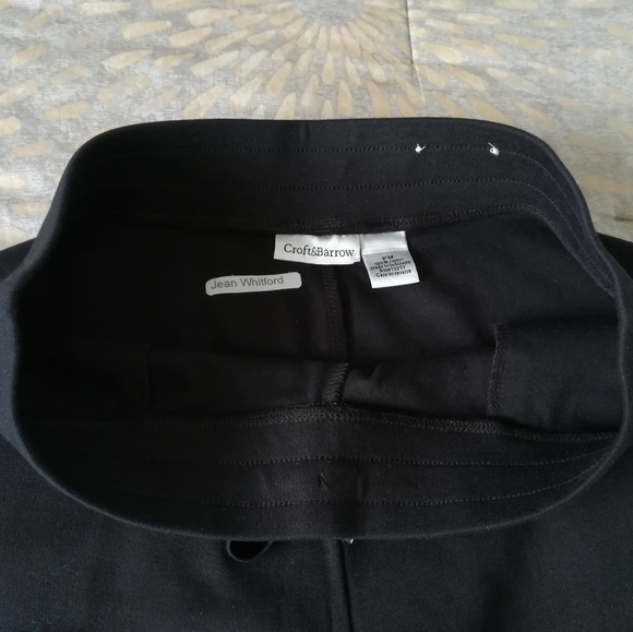 Croft & Barrow NWOT black shorts size PM - Picture 5 of 8